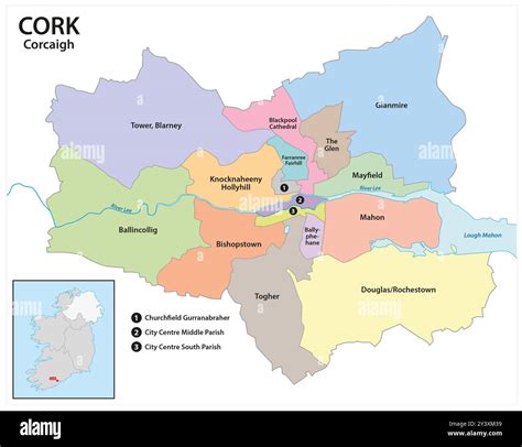 cork city ireland map|cork weather map.